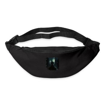 Guardians and saviors in the dystopian city - Bum bag - black - Front