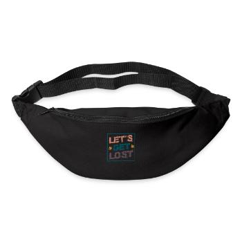 Let's get Lost - Bum bag - black - Front
