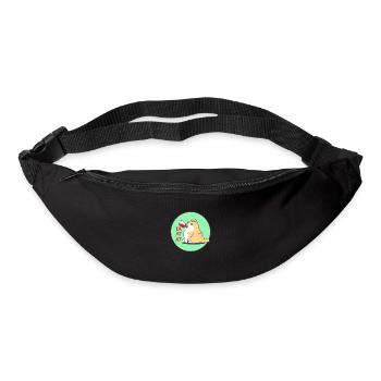 Couko die freche Katze - Gürteltasche - Schwarz - Vorne