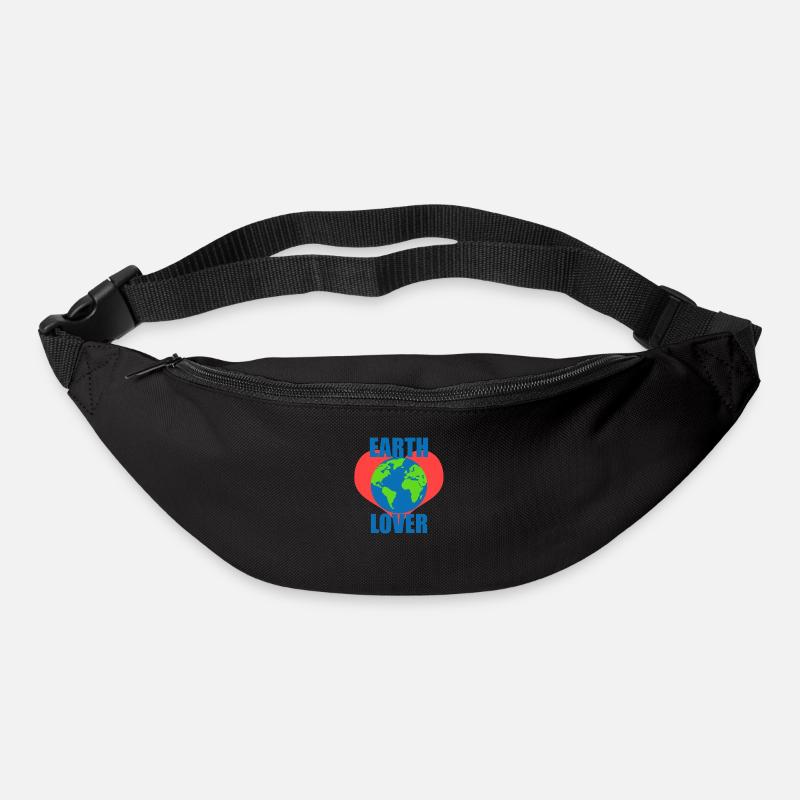 nature - Gürteltasche - Schwarz