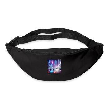 Zukunftsauto - Gürteltasche - Schwarz - Vorne