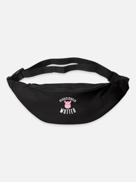Werdende Mutter - Gürteltasche - Schwarz