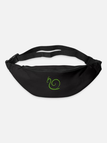 Escargot - Sac banane - noir