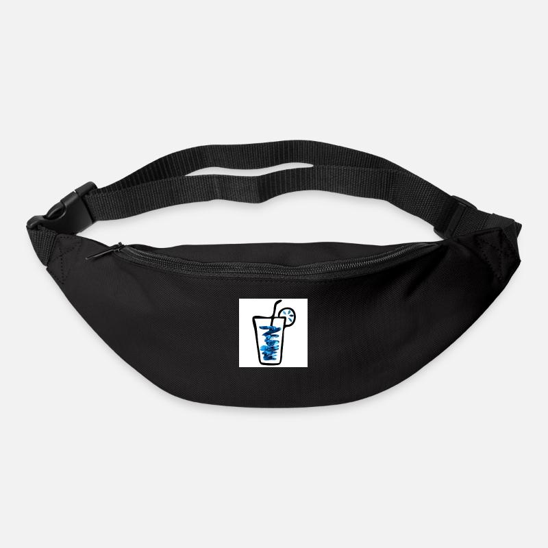 Drink blue - Bum bag - black