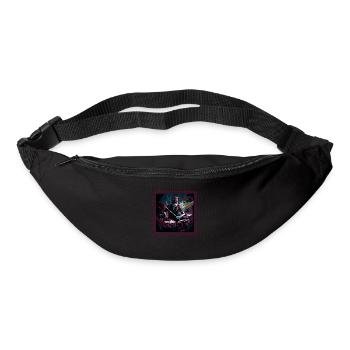 Pink Drummer - Gürteltasche - Schwarz - Vorne