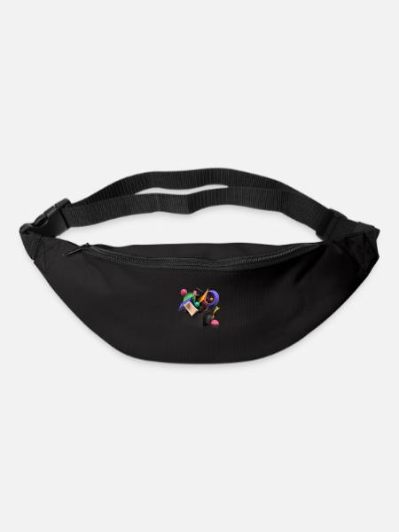 3D - Gürteltasche - Schwarz