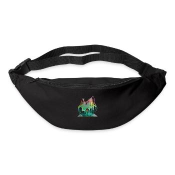 DRIPPY HOUSE - Bum bag - black - Front