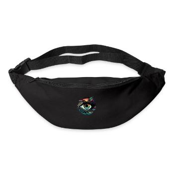 TRIPPY EYE - Bum bag - black - Front