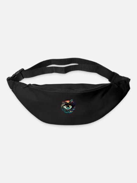 TRIPPY AUGE - Gürteltasche - Schwarz
