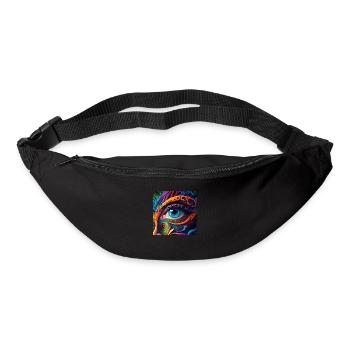 TRIPPY EYE - Bum bag - black - Front