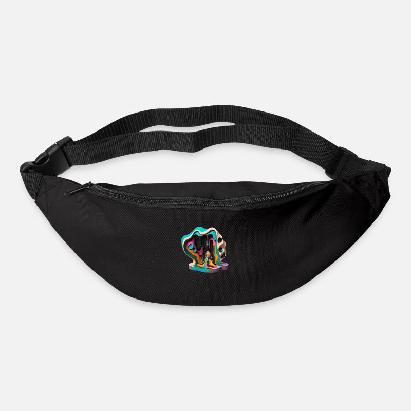 DRIPPY - Sac banane - noir