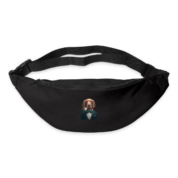 I'm not single, I have a dog - Gürteltasche - Schwarz - Vorne