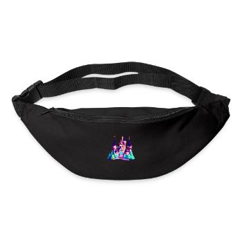 Castle Fantasy Fantasy Castle Fairy Tale - Bum bag - black - Front
