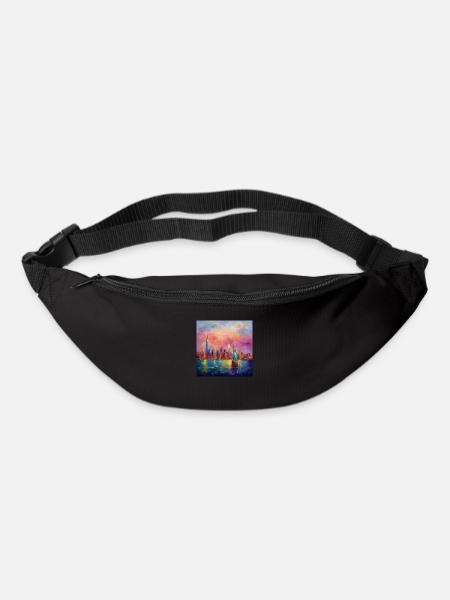 Monet-inspired: New York City - Bum bag - black