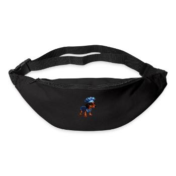 Dachshund Hund Kochen Hunde Gastronom Dackelwelpe - Gürteltasche - Schwarz - Vorne