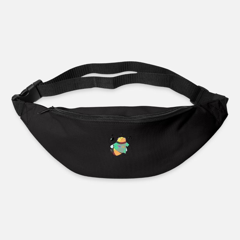 Tanzbiene - Gürteltasche - Schwarz