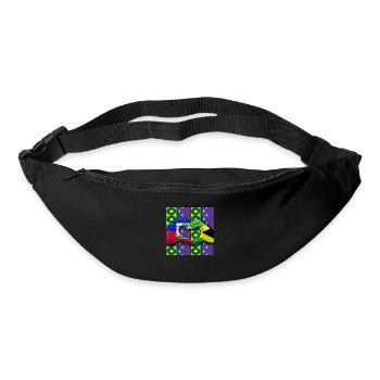 Haiti Haitian Jamaica Combination I Gift - Bum bag - black - Front