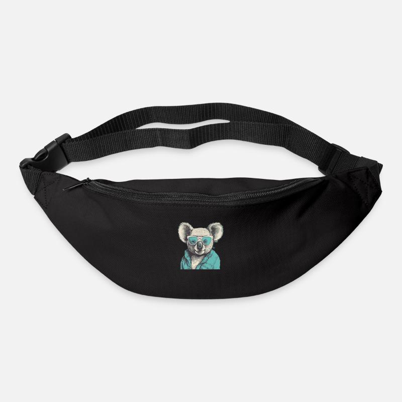 cooler Koala - Gürteltasche - Schwarz