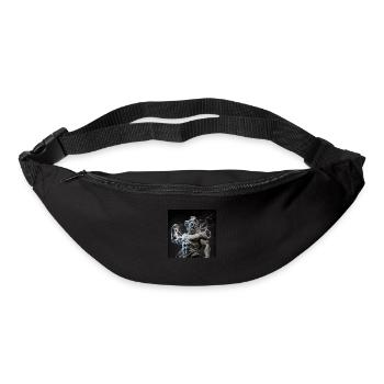 Greek Zeus Sculpture Modern - Bum bag - black - Front