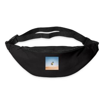 Brennende Palme bei glühender Hitze in der Wüste. - Gürteltasche - Schwarz - Vorne