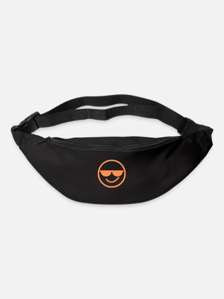 Smily cool - Gürteltasche - Schwarz
