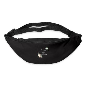 team de la Mariée - Sac banane - noir - Devant