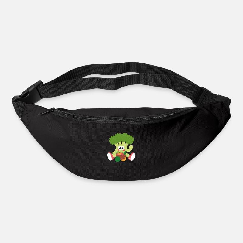 GLÜCKLICHER BRROCCOLI - Gürteltasche - Schwarz