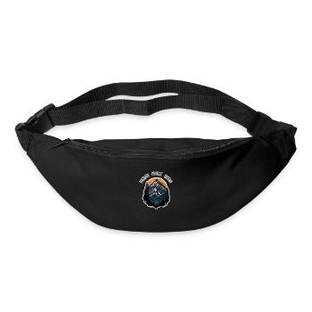 Nature, Wildlife, Outdoor, Forest, Camping, Hiking, Tea - Bum bag - black - Front