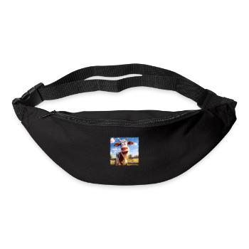 Funny Cow - Bum bag - black - Front