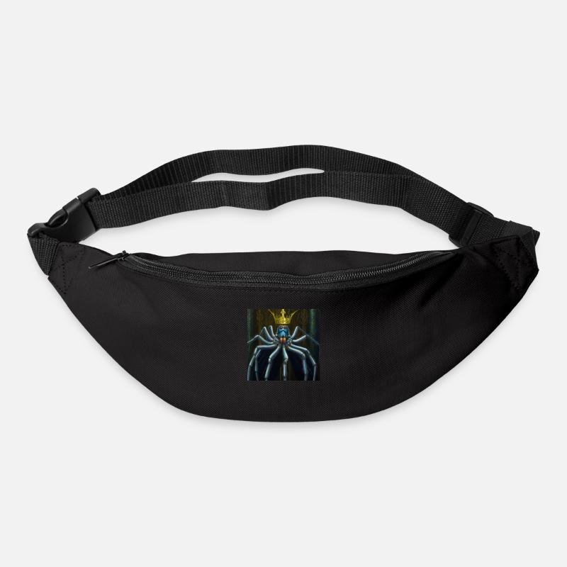 Roi des araignées - Sac banane - noir