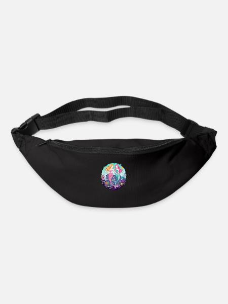 Miki et mina les sirènes - Sac banane - noir