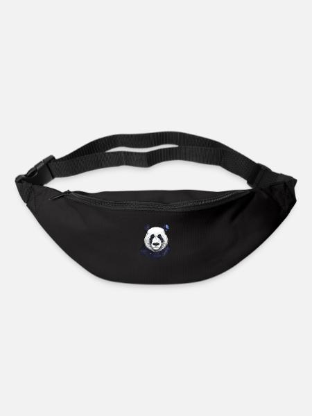 Space panda - Sac banane - noir
