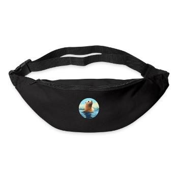 Otarie - Sac banane - noir - Devant