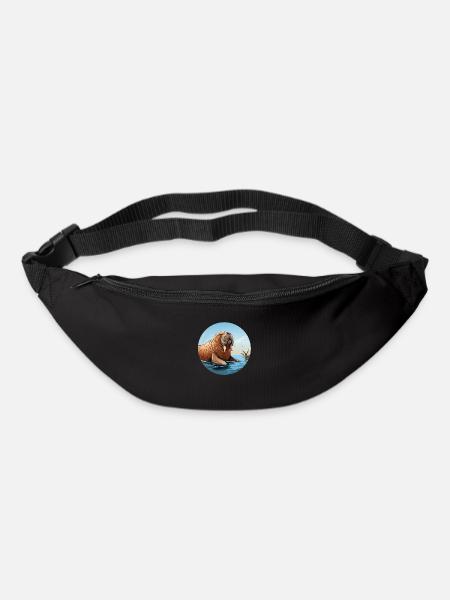Walross - Gürteltasche - Schwarz