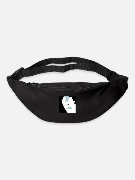 Küssen - Gürteltasche - Schwarz