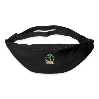 1st anniversary - first anniversary animals - Bum bag - black - Front