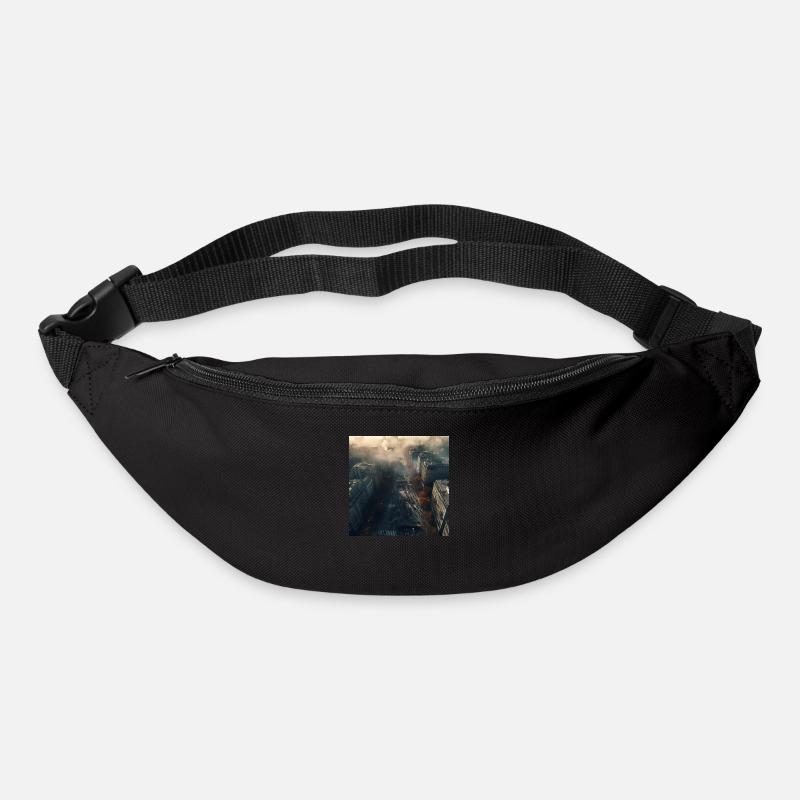 Rue parisienne - Sac banane - noir