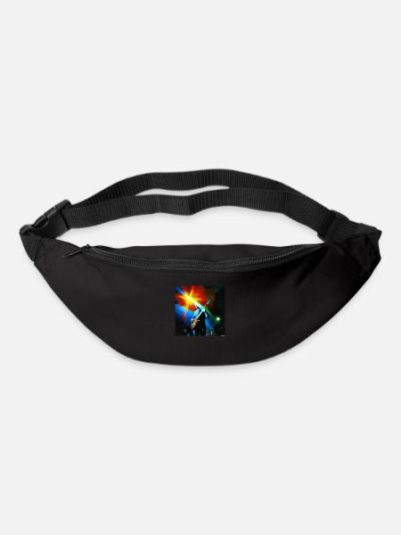 guitarist in concert - Bum bag - black