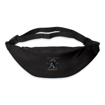 Vikings with bear "Dine in Valhalla!" - Bum bag - black - Front