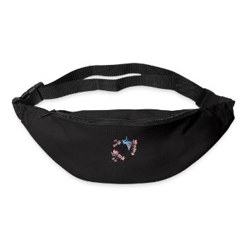 Magnolia - Sac banane - noir - Devant