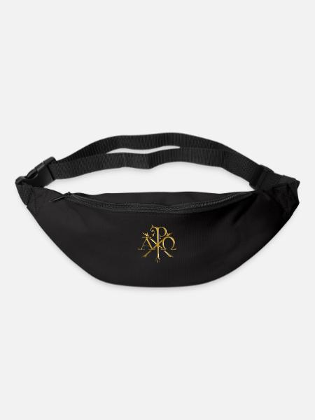 Je suis Alpha et Omega Jesus Christ Hop Church Bible - Sac banane - noir