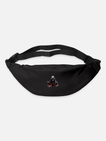 geheimer Schatten - Gürteltasche - Schwarz