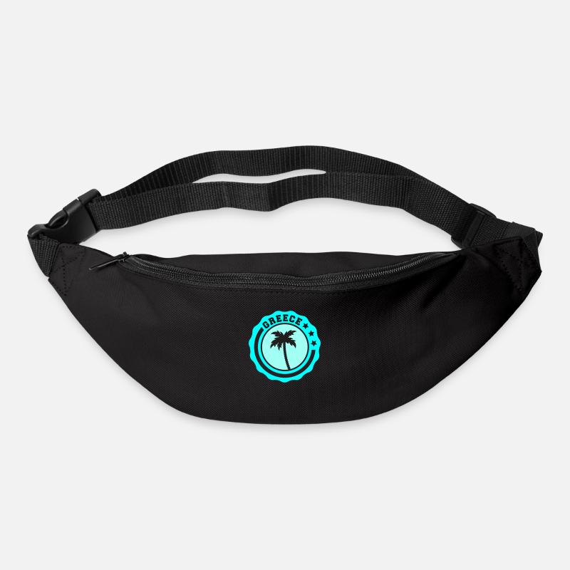 Grèce - Sac banane - noir
