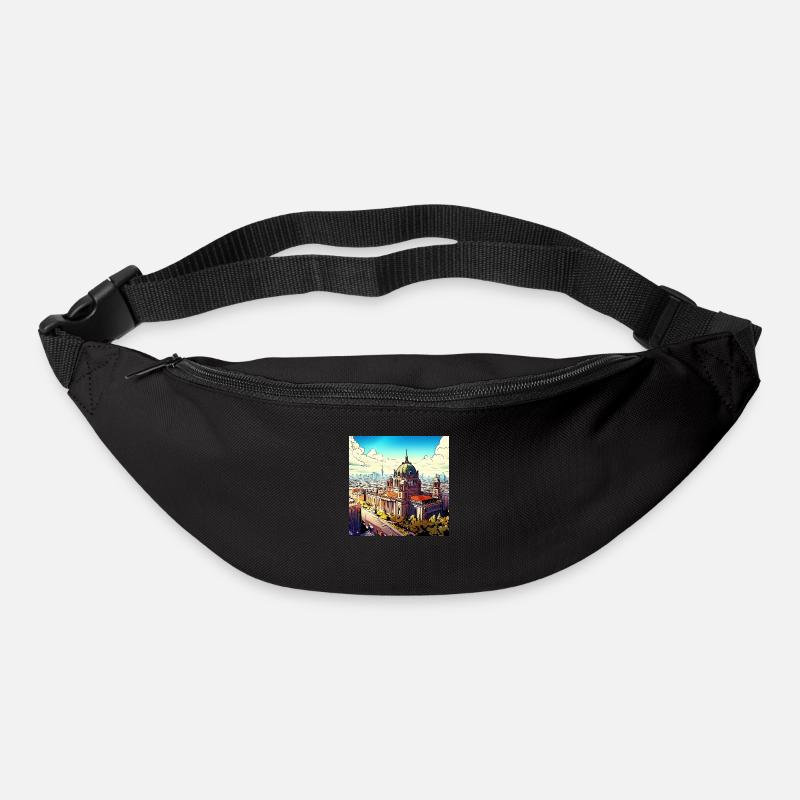 Kathedrale - Gürteltasche - Schwarz