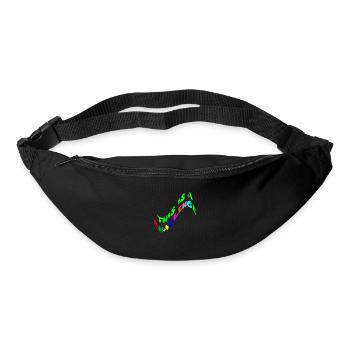 C’est un défi - Sac banane - noir - Devant