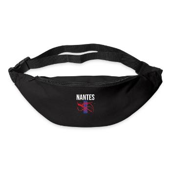 Cool Nantes Pullover Hoodie - Bum bag - black - Front