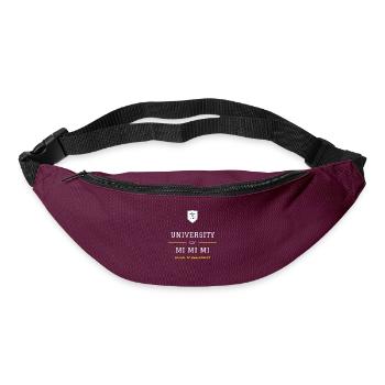 Mi Akadmie 3 - Gürteltasche - Burgunderrot - Vorne