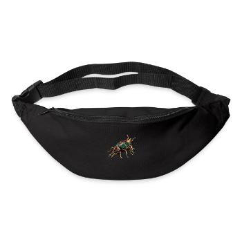 SCARABEE DE LUX - Sac banane - noir - Devant