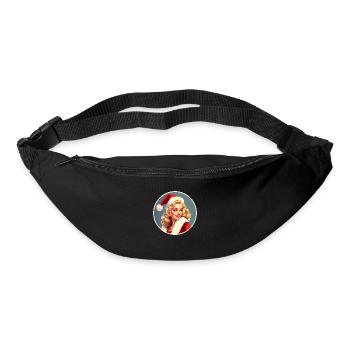 Santa Claus - Bum bag - black - Front
