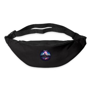 Tyrol with mountains, the Loyalty of the Alps to the province of Tyrol - Bum bag - black - Front